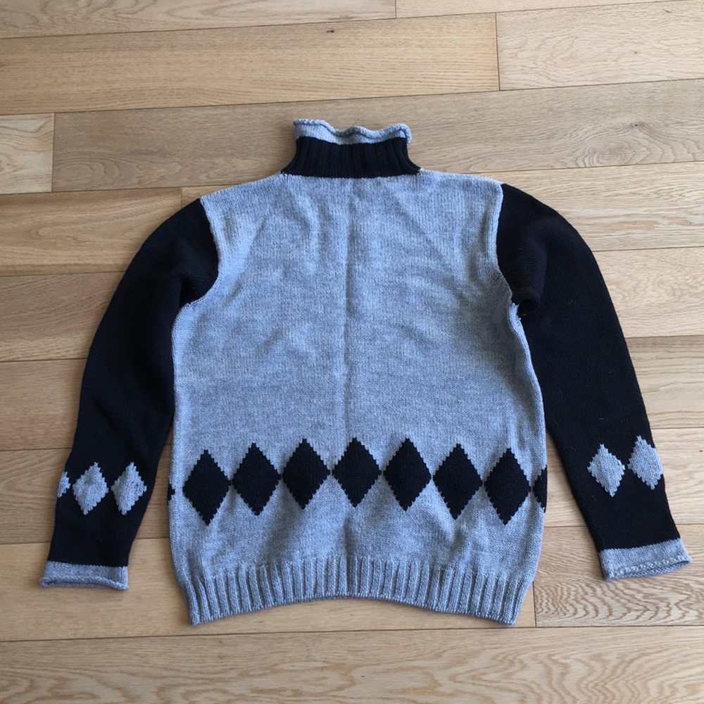 100% Hand-knit Wool Sweater